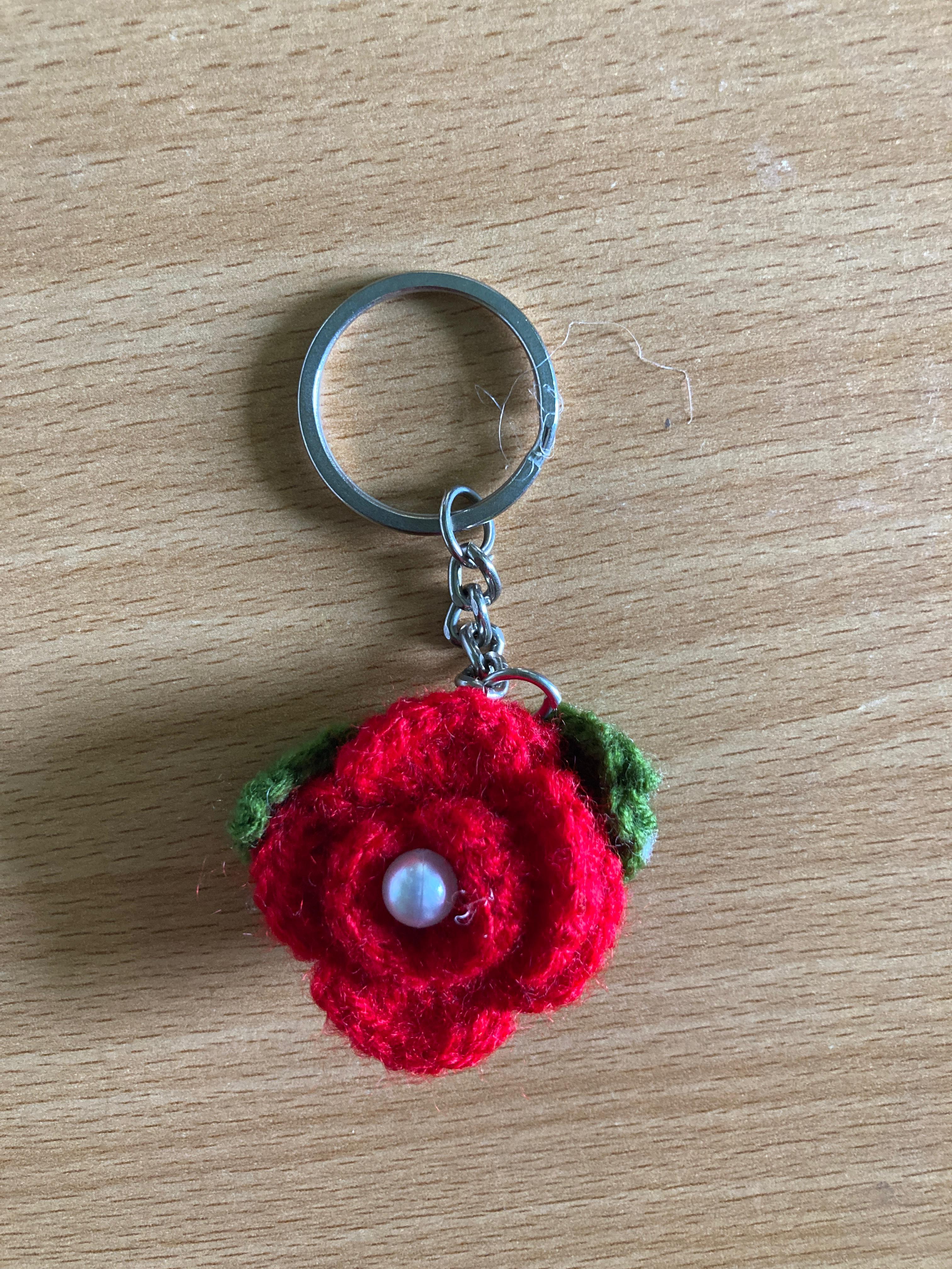 Hand Crocheted Keychains