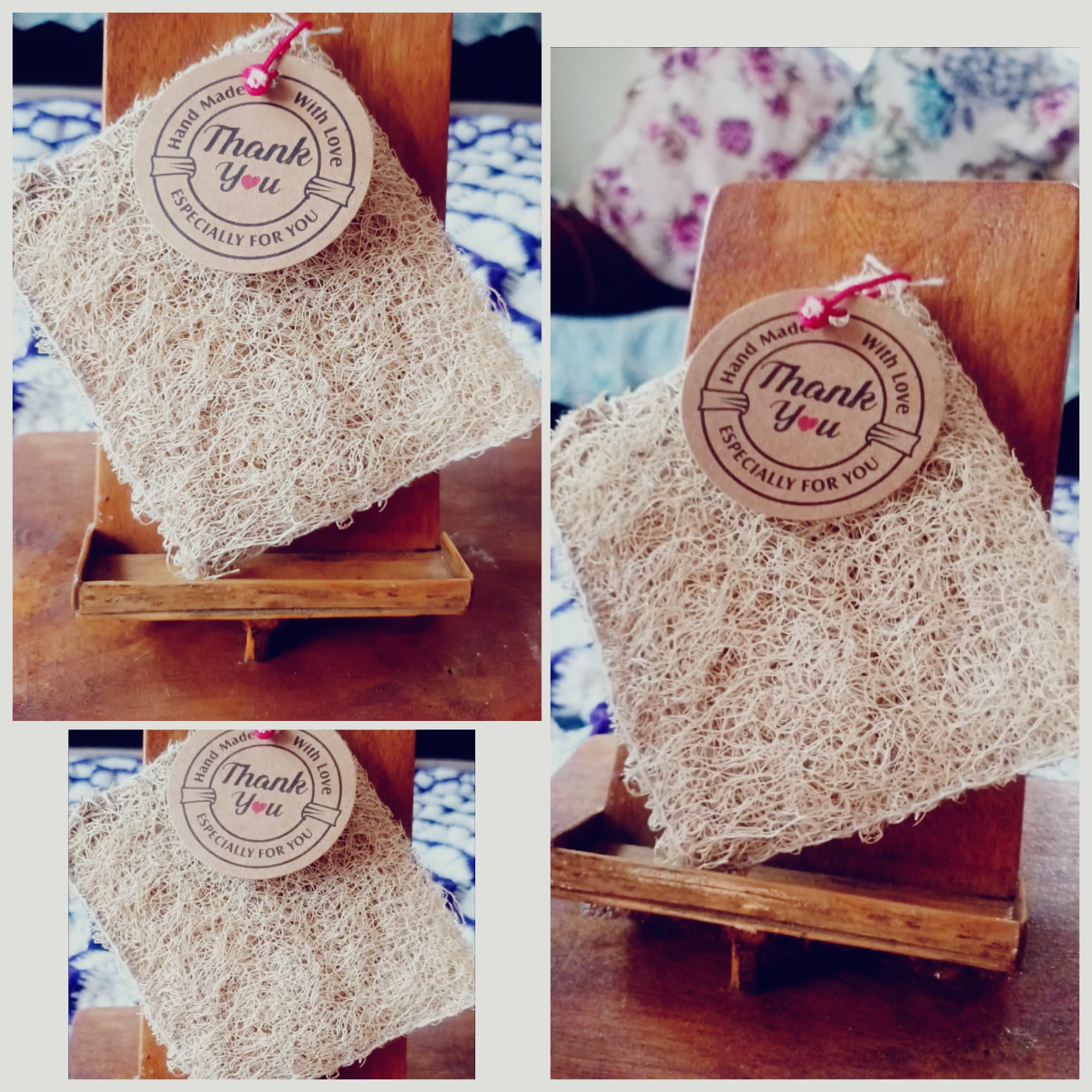 Handcrafted Goat Milk Skin + Handmade Titepati Soap + Loofah Jute Combo
