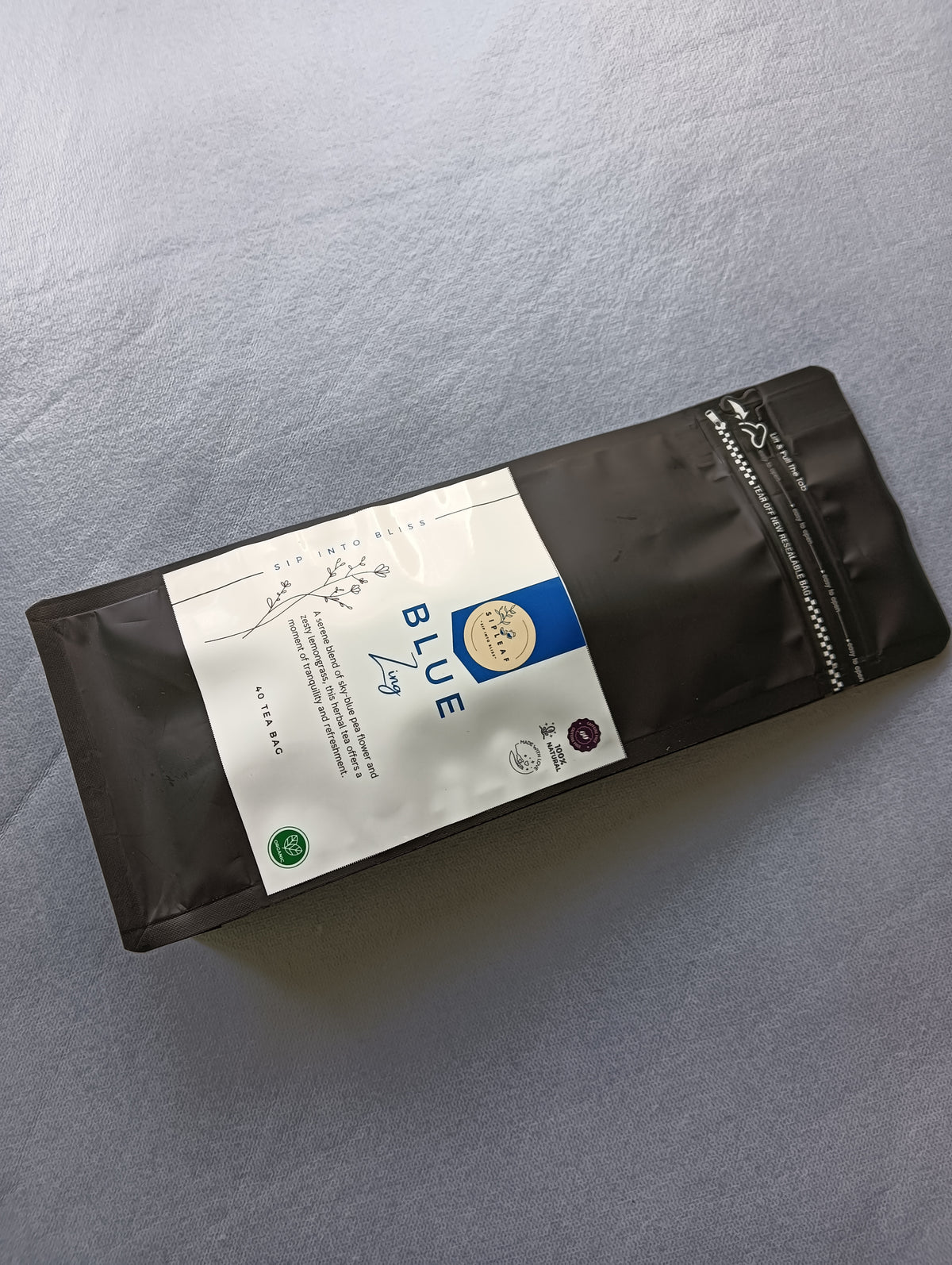 Blue Zing Herbal Tea