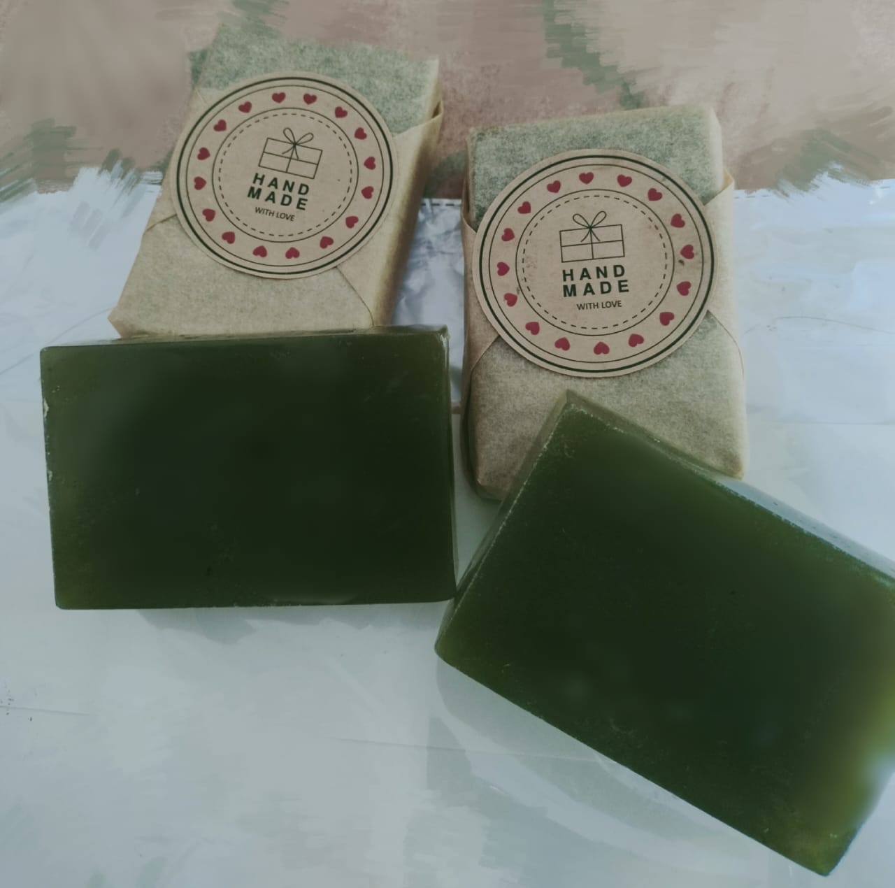 🌿 Handmade TITEPATI SOAP (Artemisia Vulgaris) – Natural Care for Troubled Skin