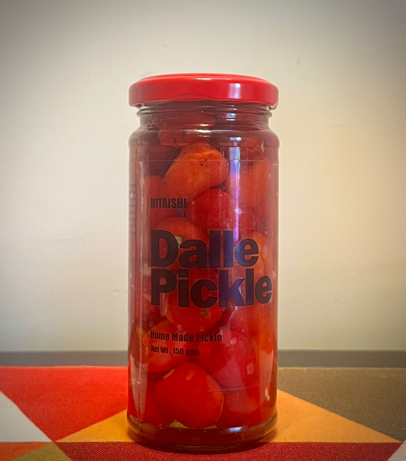 Hitaishi Classic Dalle, Salt & Vinegar Pickle Bottled - 180 gm