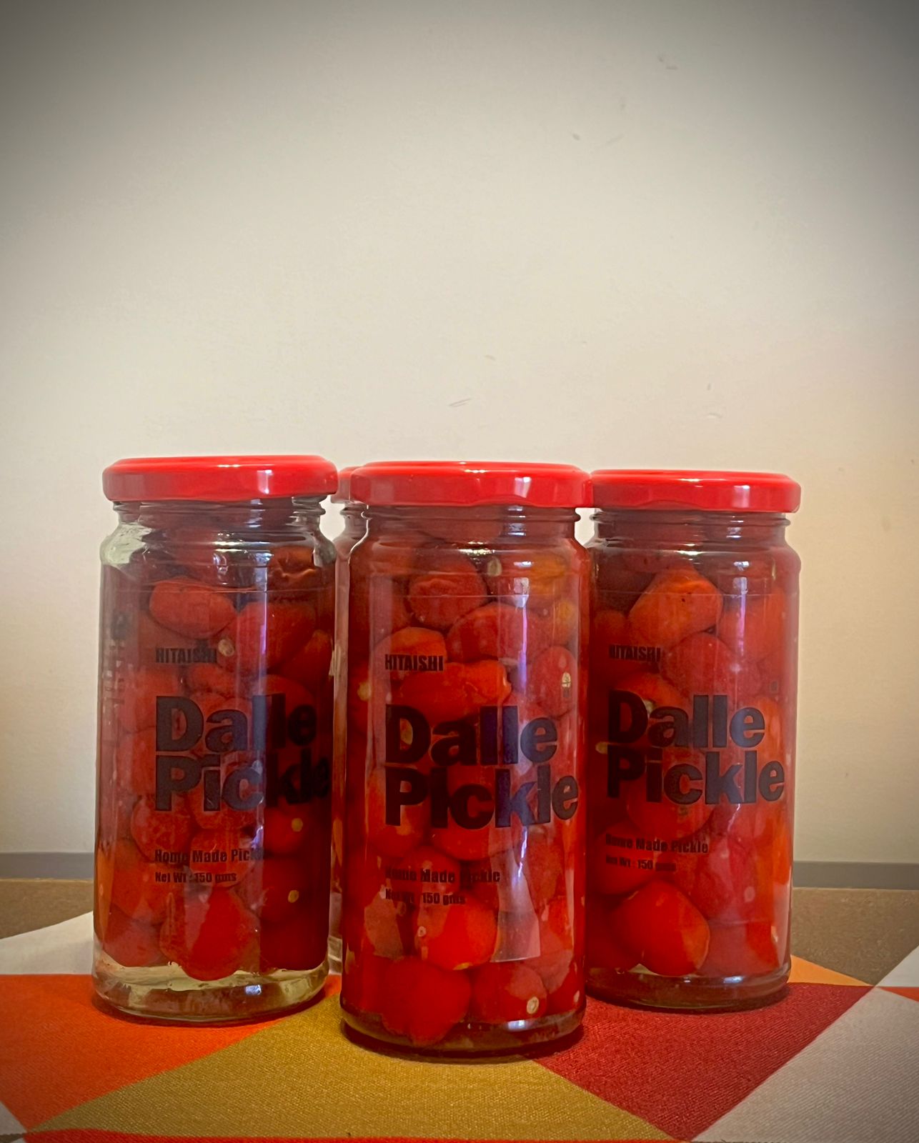 Hitaishi Classic Dalle, Salt & Vinegar Pickle Bottled - 180 gm