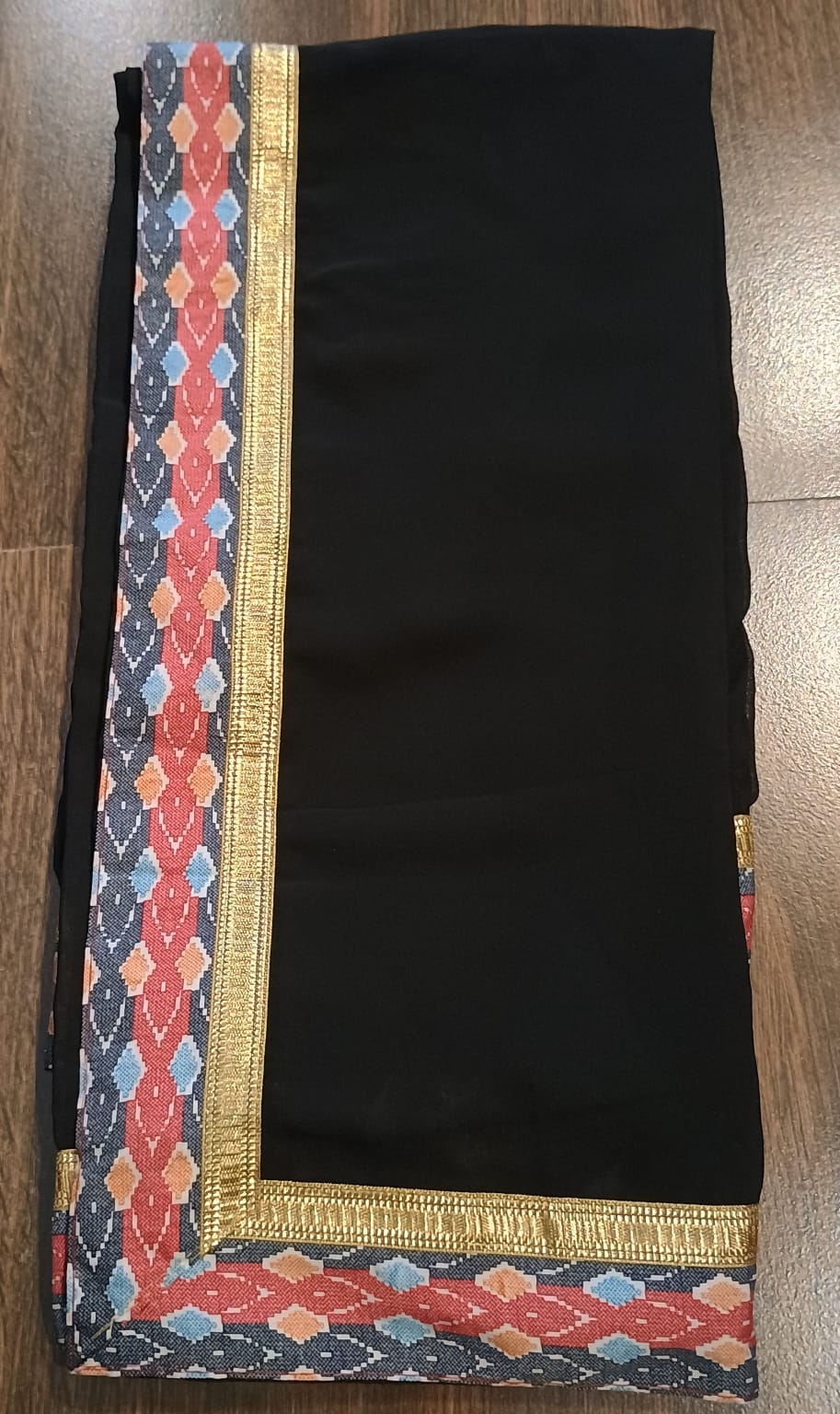 Poly Georgette Dhaka Saree